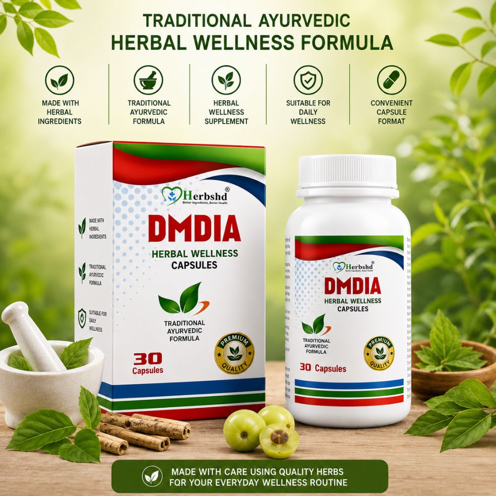 Blood Sugar Levels Wellness Combo | DMDIA Capsules & Herbal Juice