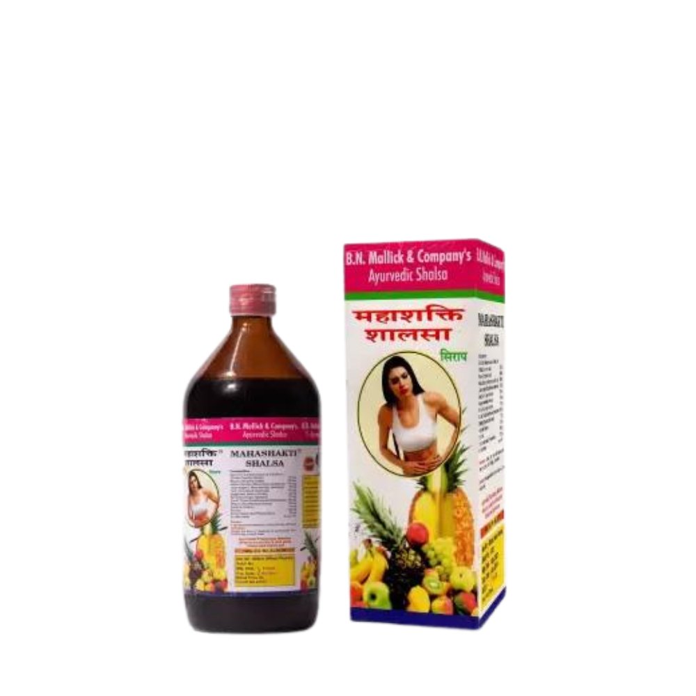 B.N Mallick Mahashakti Shalsa Syrup 450ml ( pack of 2 )