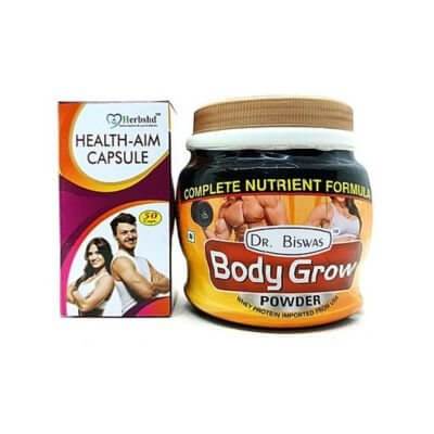 Body Grow Protein Powder & Health - Aim capsule(combo pack)