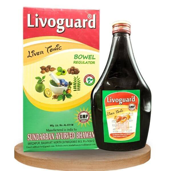 Book Liver Livoguard tonic 200ml For Bowel Regulator (Pack Of 3)