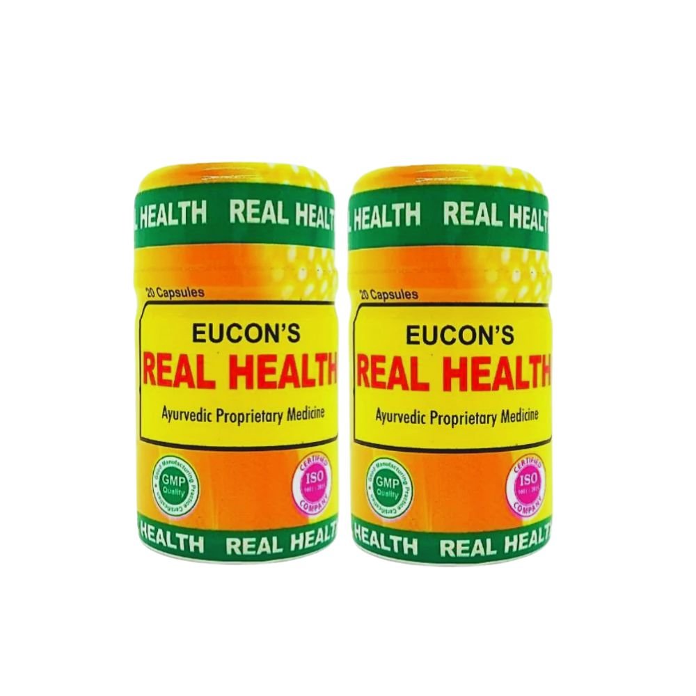 Boost Your Energy Naturally with Real Health Capsules(pack of 4)