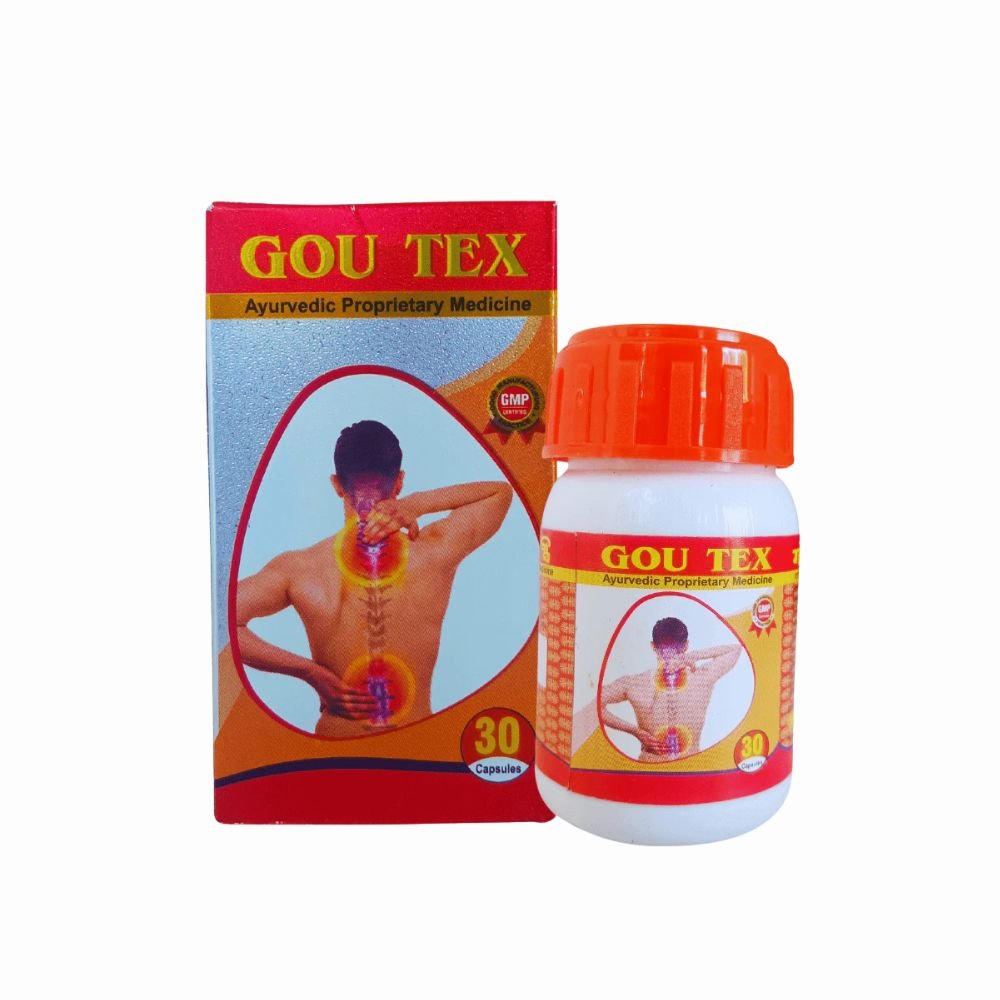 Buy Ayurvedic Best Gou Tex capsule For All Type Joint Pain (Pack of 3)