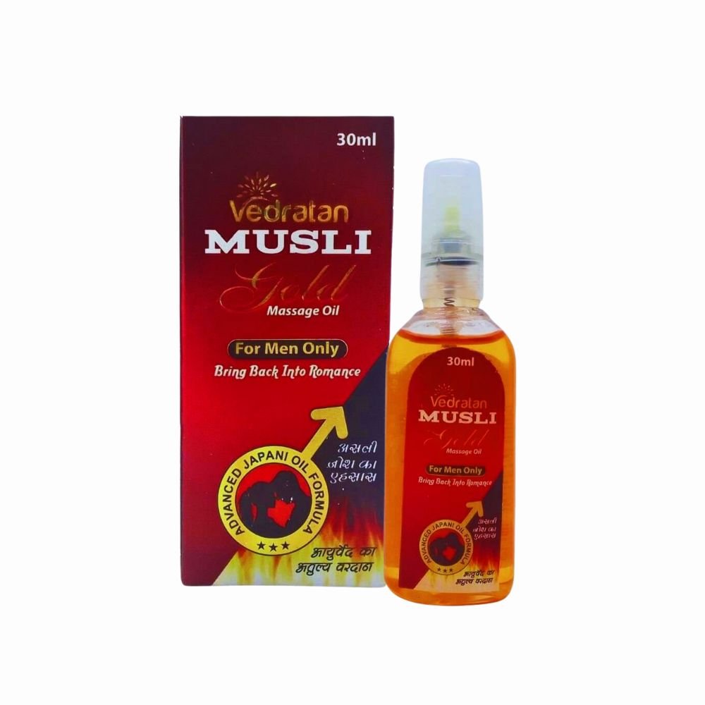 BUY Ayurvedic Best Musli Gold Massage Oil (Pack Of 2)