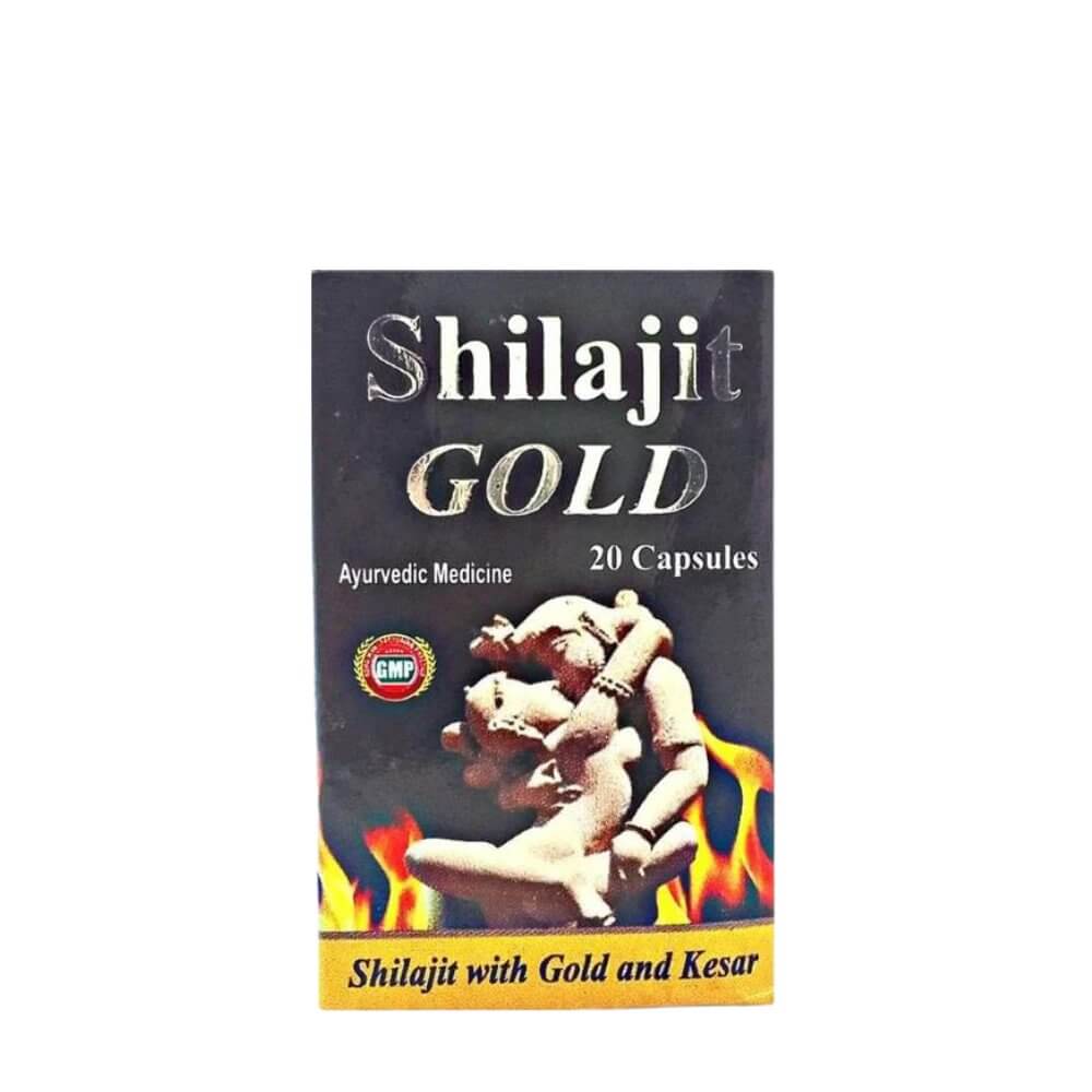 Buy Ayurvedic Best Shilajit Gold Capsule For Vigour &amp; Vitality (Pack of 3)