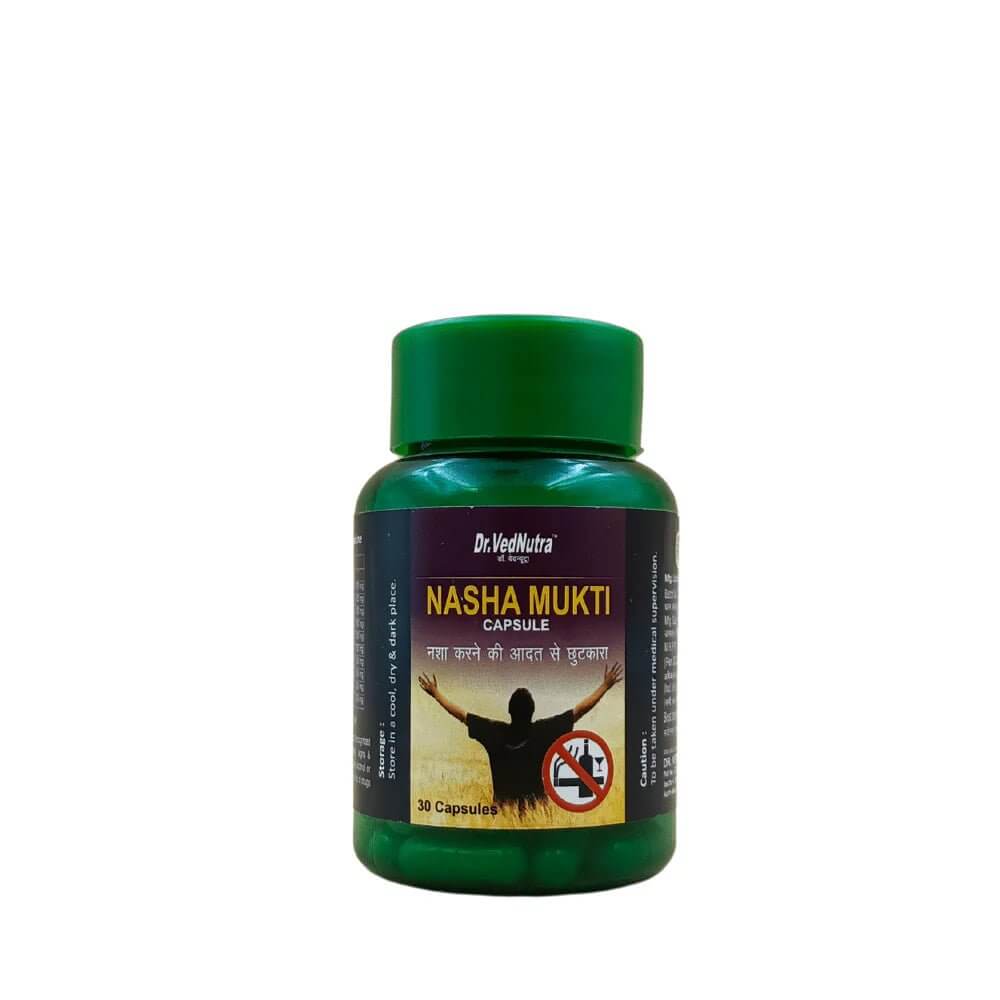 Buy Ayurvedic Dr.VedNutra Nasha Mukti Capsule For