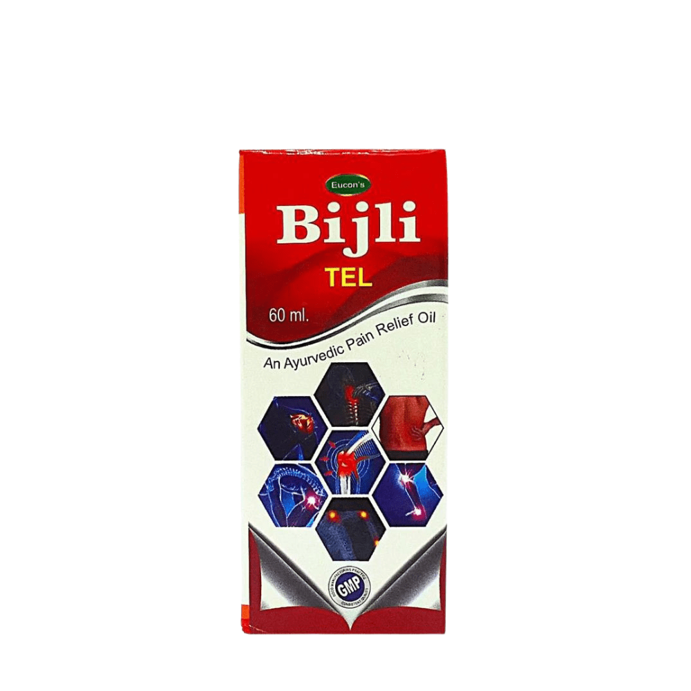 Buy Ayurvedic Eucon`s Bijli Tel For Pain Relief (Pack of 4)