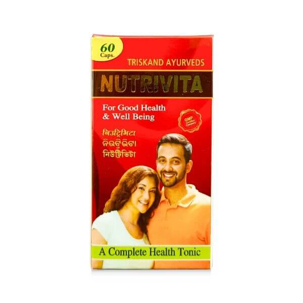 Buy Ayurvedic Good Health NUTRIVITA Capsule For Well Being (Pack of 3)