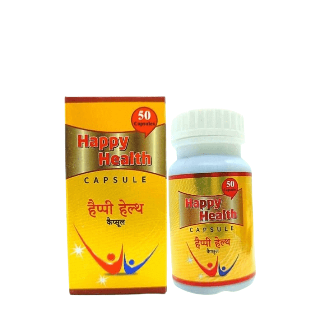 BUY AYURVEDIC HAPPY HEALTH CAPSULE (Pack of 2)