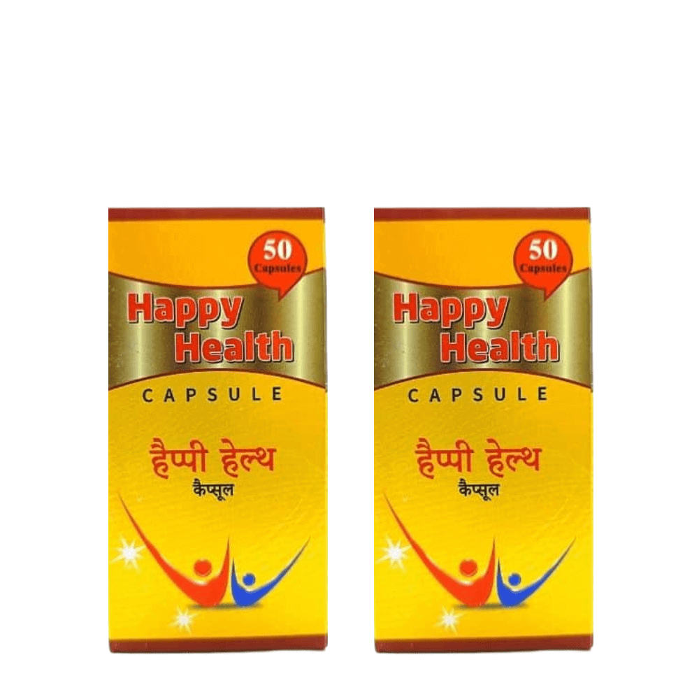 BUY AYURVEDIC HAPPY HEALTH CAPSULE (Pack of 2)