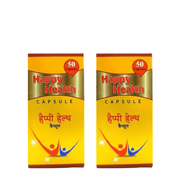 BUY AYURVEDIC HAPPY HEALTH CAPSULE (Pack of 2)