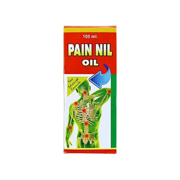 Buy Ayurvedic PAIN NIL OIL For Joint And Muscle Pain (Pack of 4)