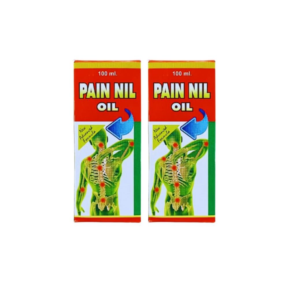 Buy Ayurvedic PAIN NIL OIL For natural pain relief oil (Pack of 5)