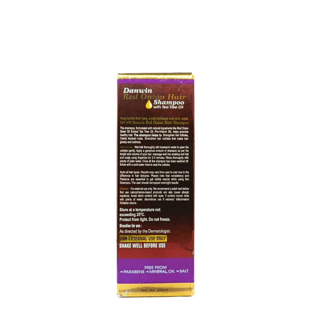 Buy Ayurvedic Red Onion Hair Shampoo 300 ml Reduces hair loss ( PACK OF 2 )