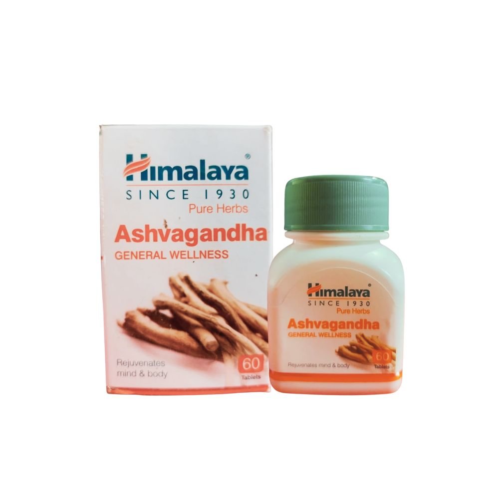 Buy Energy Booster Himalaya Ashvagandha General Wellness (Pack of 3)