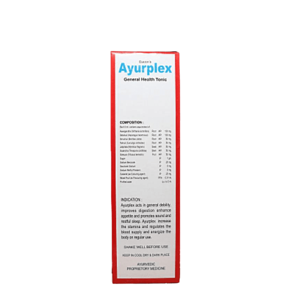 Buy Improves Digestion Ayurplex Tonic 450 ml For Weakness (Pack of 3)