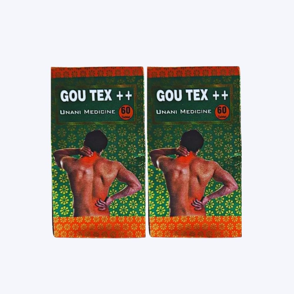 Buy Joint Pain Relief Gou Tex ++ Tablet For Arthritis (Pack Of 2)