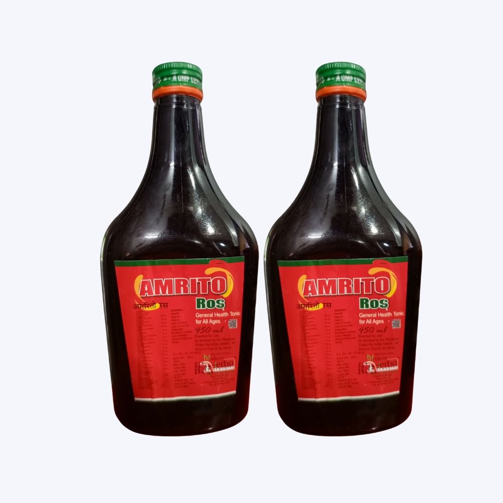Buy Now Ayurvedic Amrito Ros 450 ml.(pack of 2)