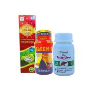 Buy Now Ayurvedic Fatty Liver Capsule & Sleem - T 50 Capsule & NONI juice combo