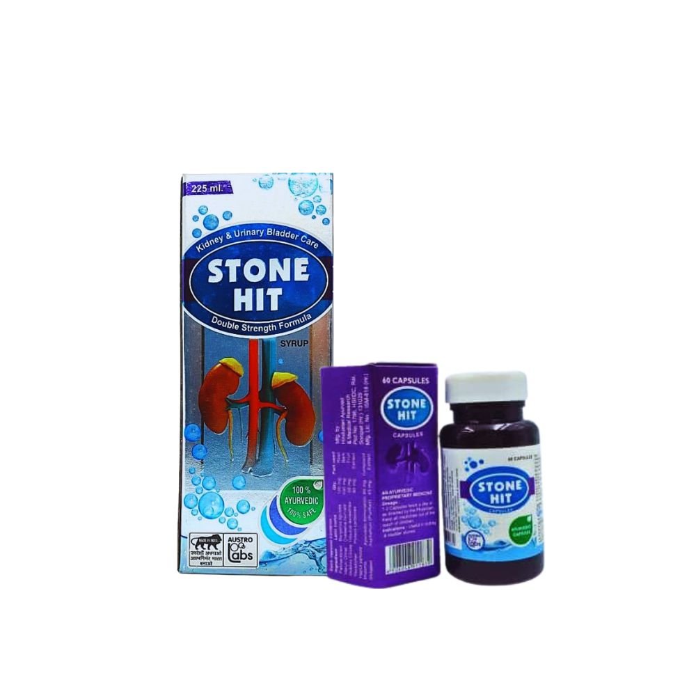 BUY Now Stone Hit Syrup And Capsule for Remove stone (Combo Pack)