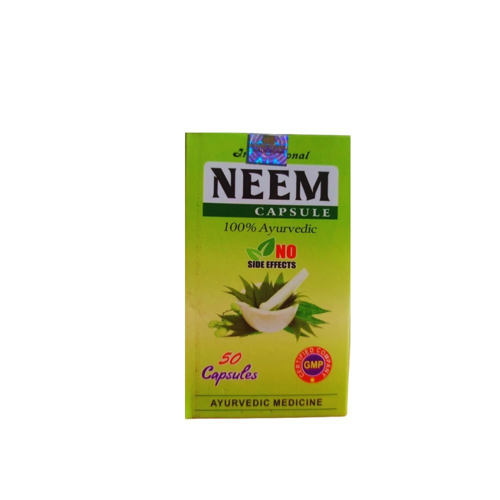 Buy Organic NEEM Capsule & Gasaram capsule for Clear, Glowing Skin