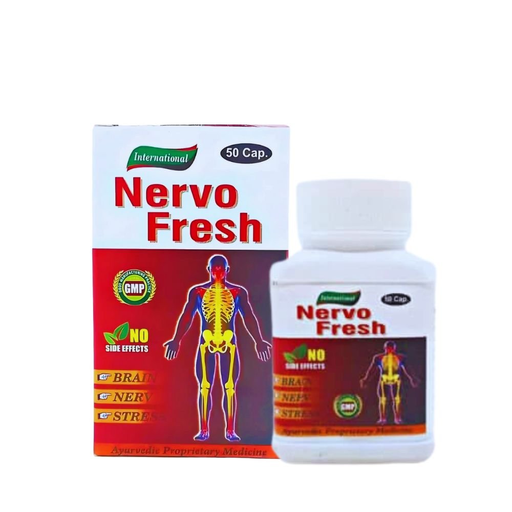 Buy Stress Relief Nervo Fresh For Improves Memory (Pack Of 3)