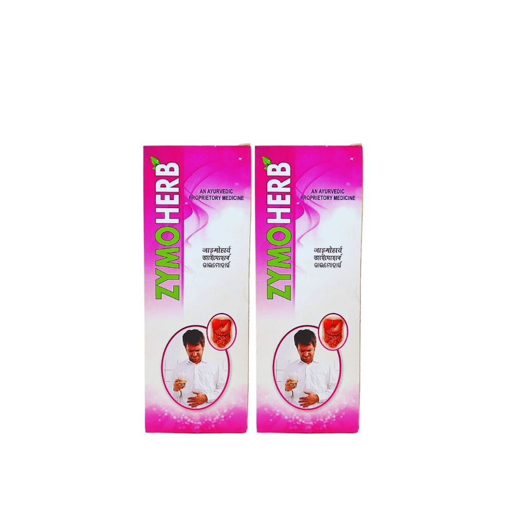Buy ZYMOHERB Syrup Online | Digestive Enzyme Herbal Syrup (pack of 2)