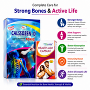 Calcium & calcium suppliment Calssozen-D Tonic & Health AIM Capsule