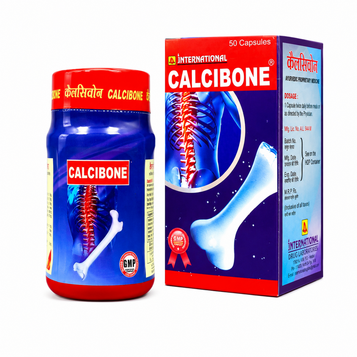 Calcium Suppliment Calcibone Capsule For calcium and vitamin d supplement