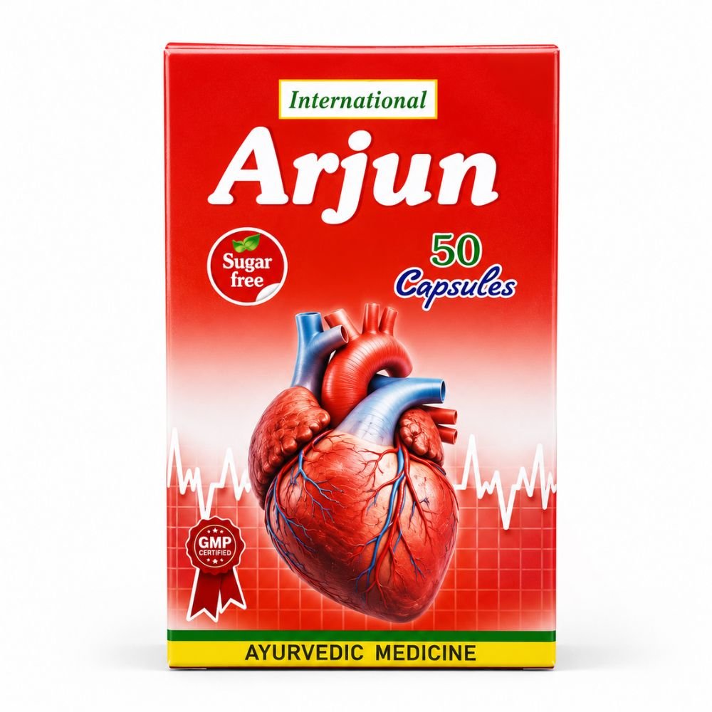 Cholesterol Support with Arjun Capsules