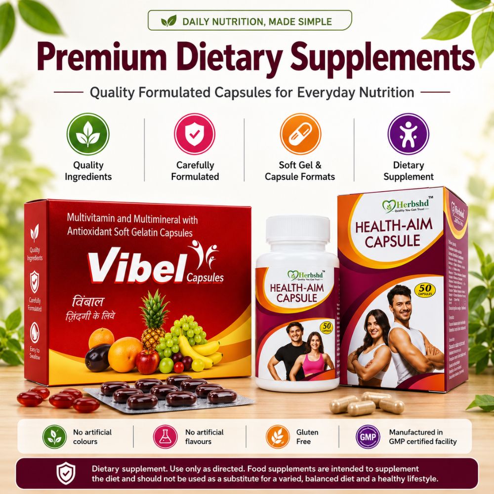 Vitamin B12 Supplements | Health Aim & Vibel Capsule