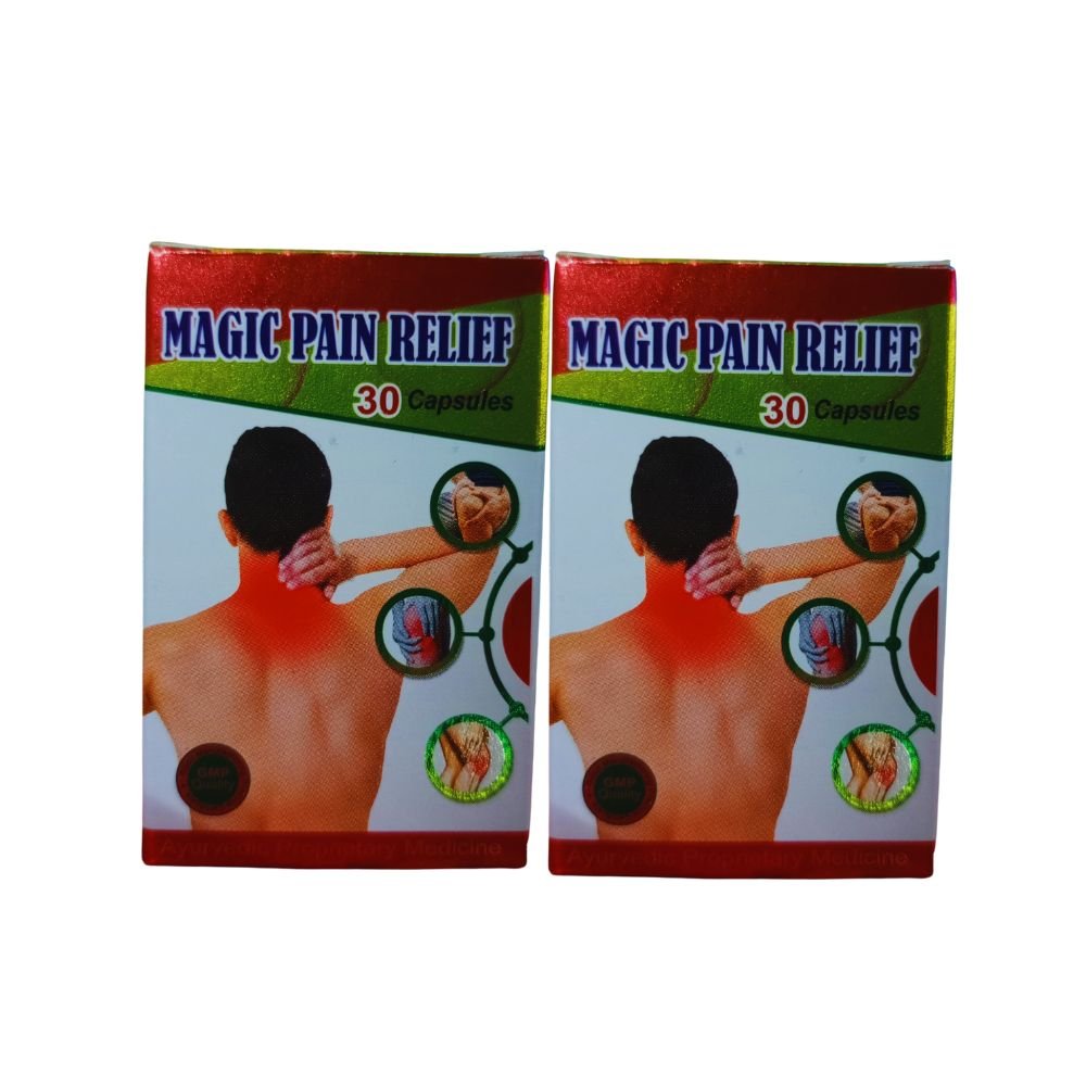 Dard Niwarak Ayurvedic Magic Pain Relief Capsule ( Pack Of 2 )