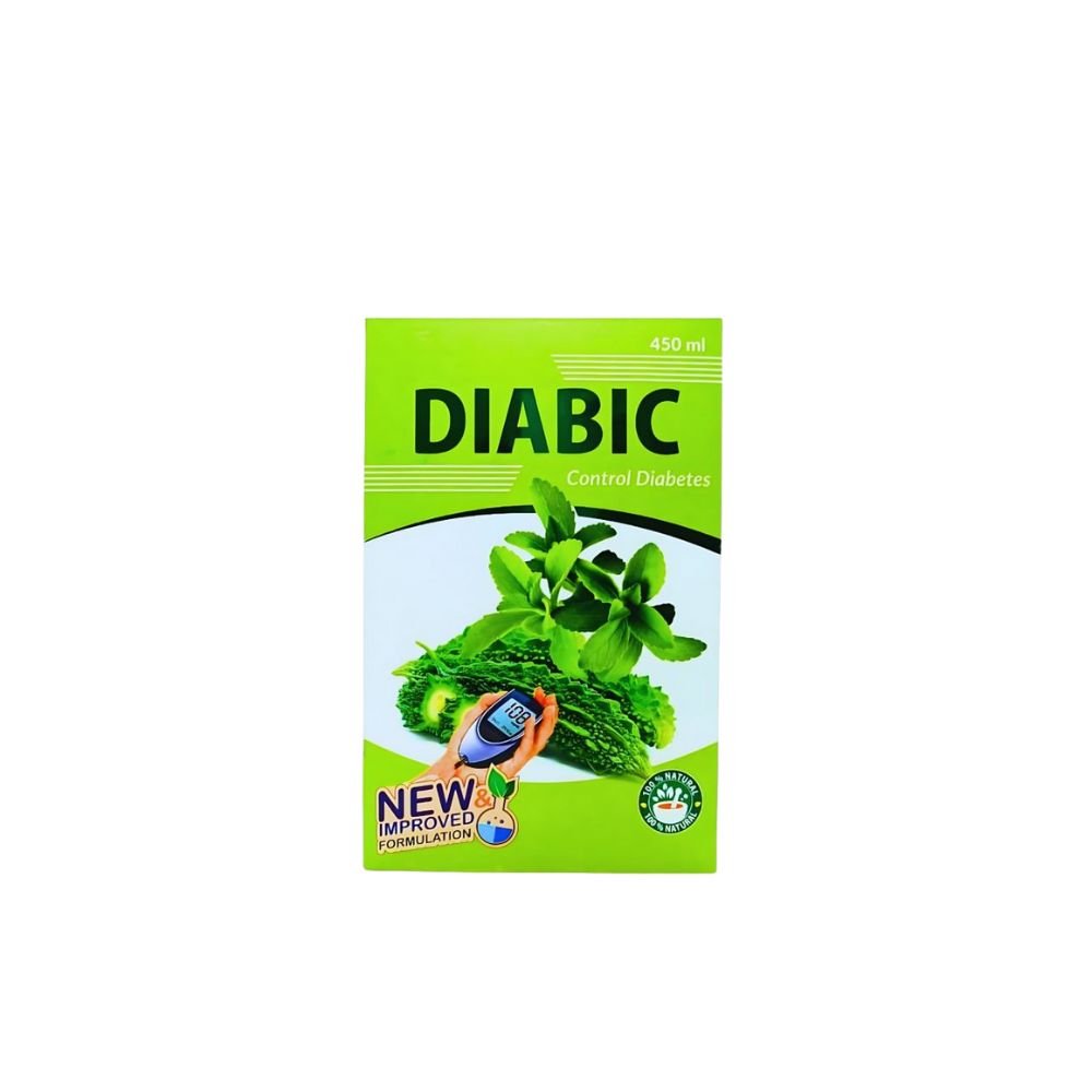 DIABIC Control Diabetes Syrup 450ml .(pack of 2)