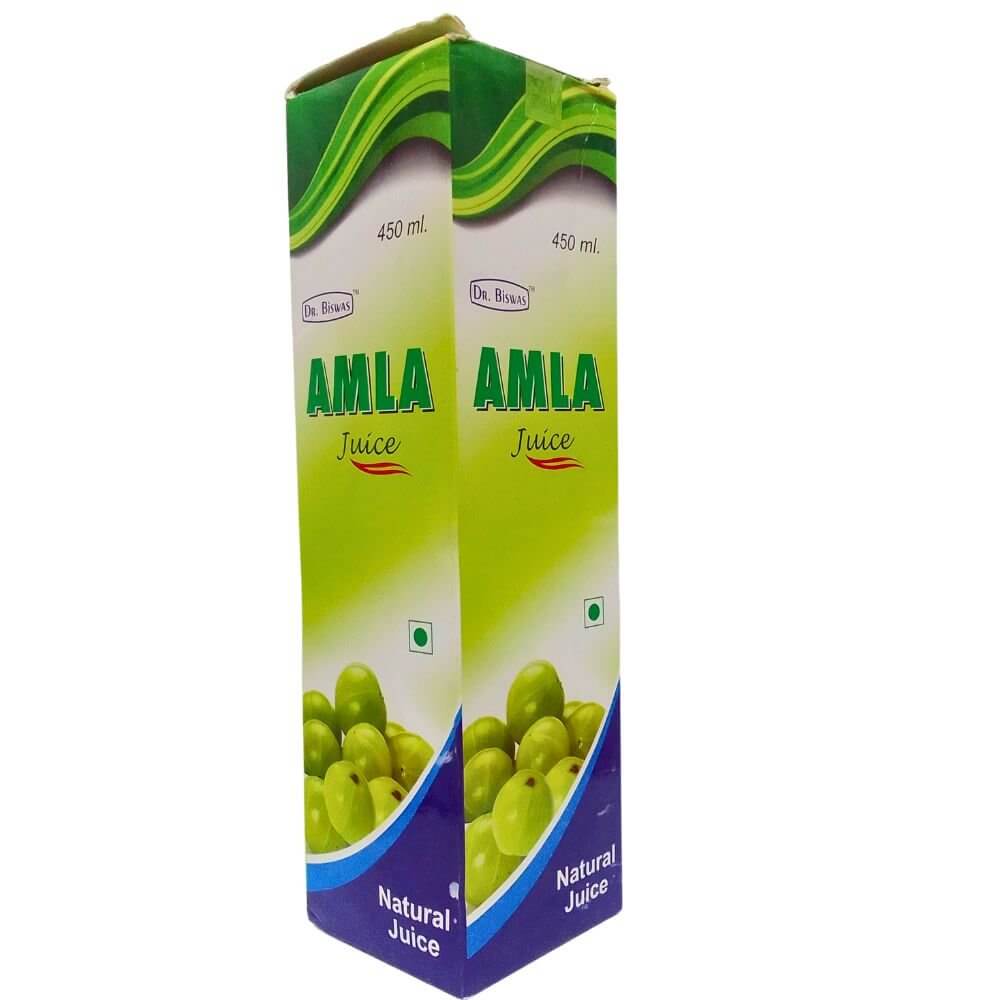 Dr. Biswas Amla Juice 450ml(pack of 2)