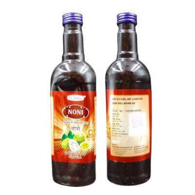 Dr. Biswas Noni Syrup Fresh Noni Fruit Juice for Ultimate Health Benefits - Noni Drink