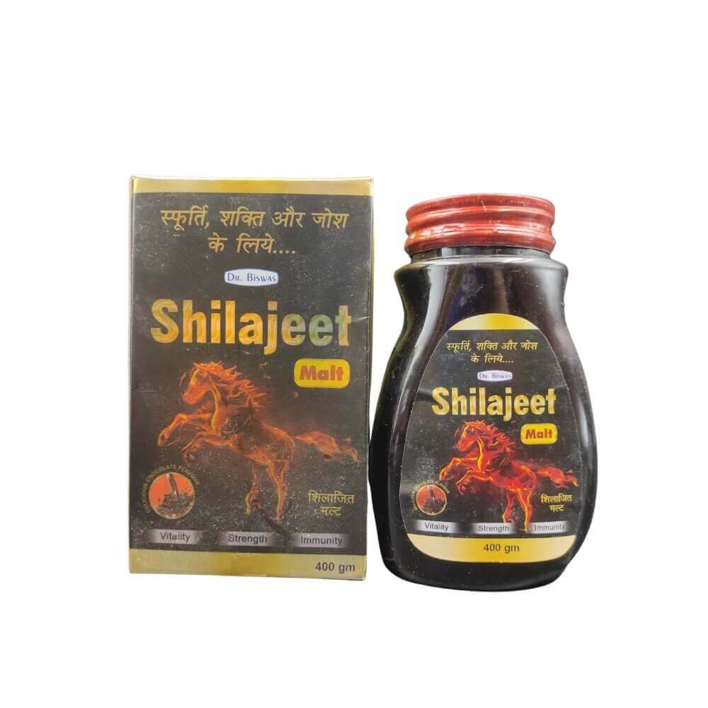 Dr. Biswas Shilajeet malt 400gm (pack of 2)