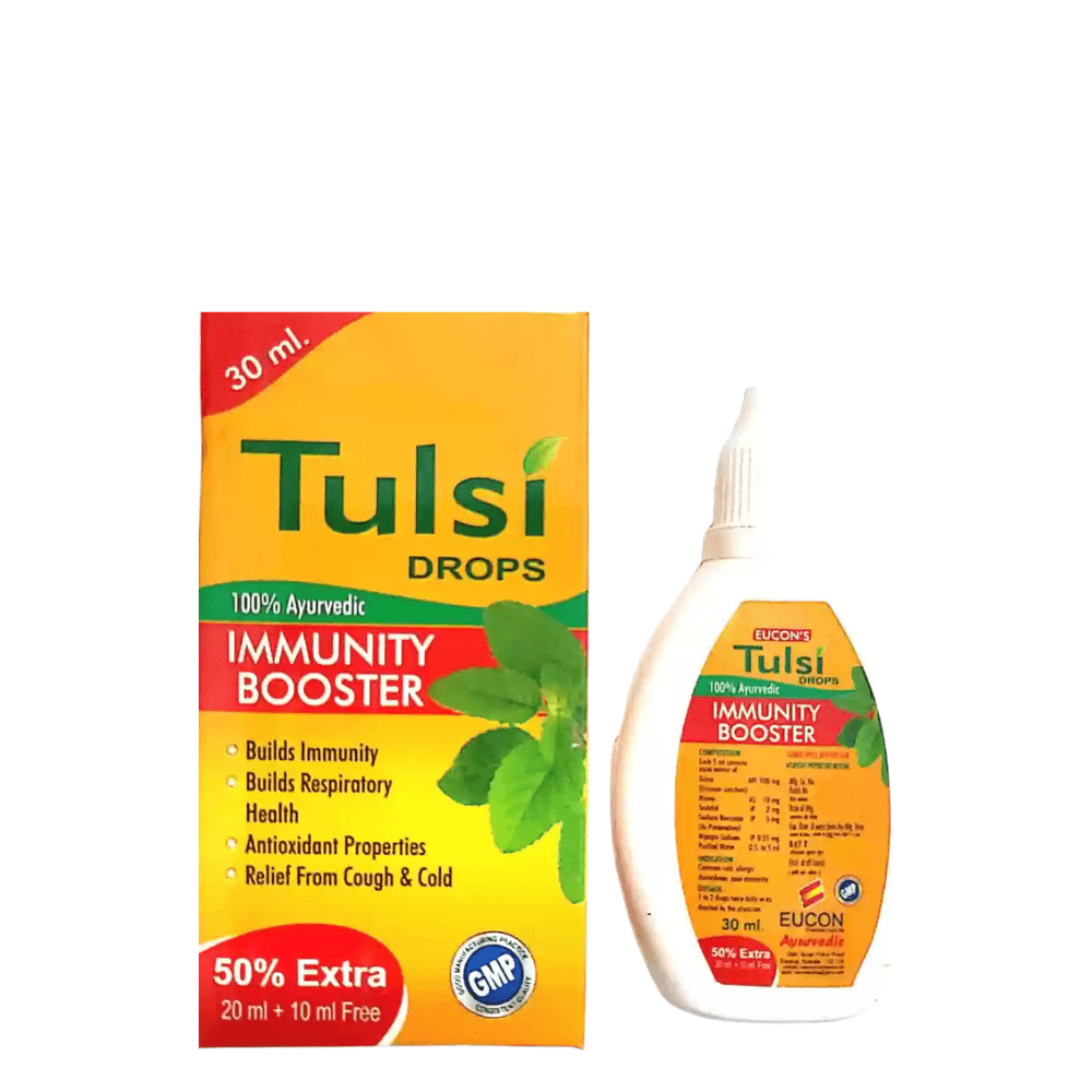 Eucon's Tulsi Drops 30 ml (pack of 2)