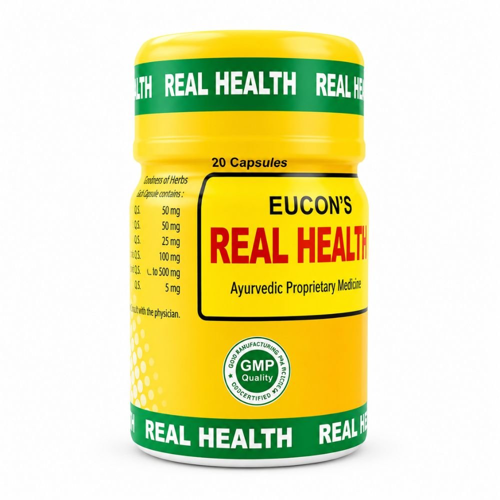Eucovine Plus Tonic & Real Health Capsule – Daily Wellness Combo