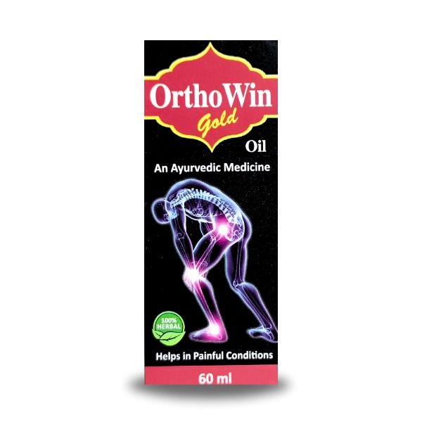 Fast Relief Ortho Win Gold Oil Joints Pain Relief 60ml. (PACK 4)