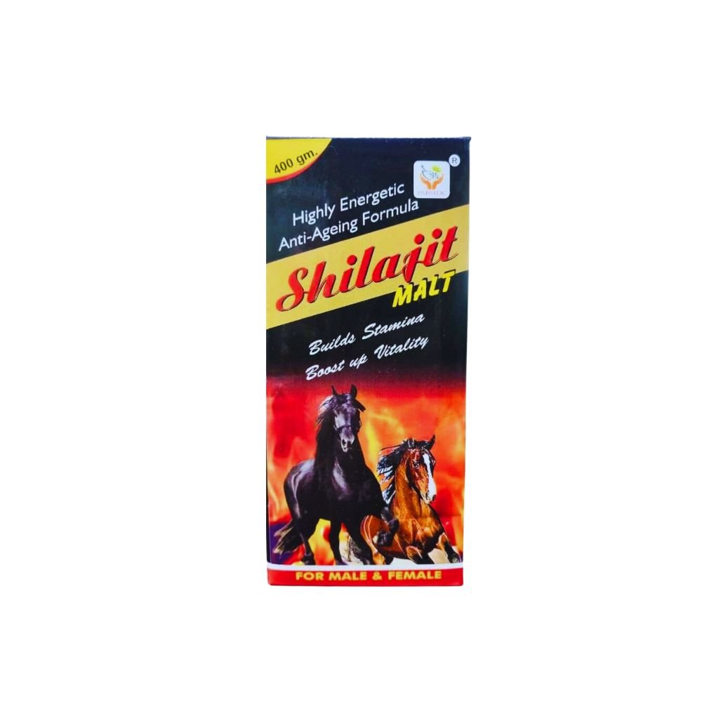 For Stamina & Vitality (GITA) Shilajit Gold Malt 400gm. PACK 2