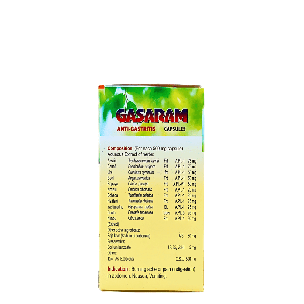 Gasaram Capsule Digestion