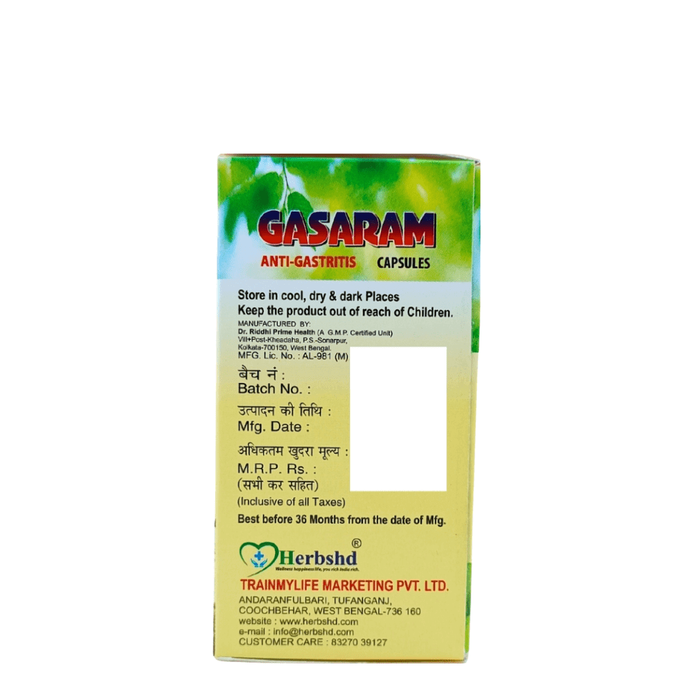 Gasaram Capsule Digestion
