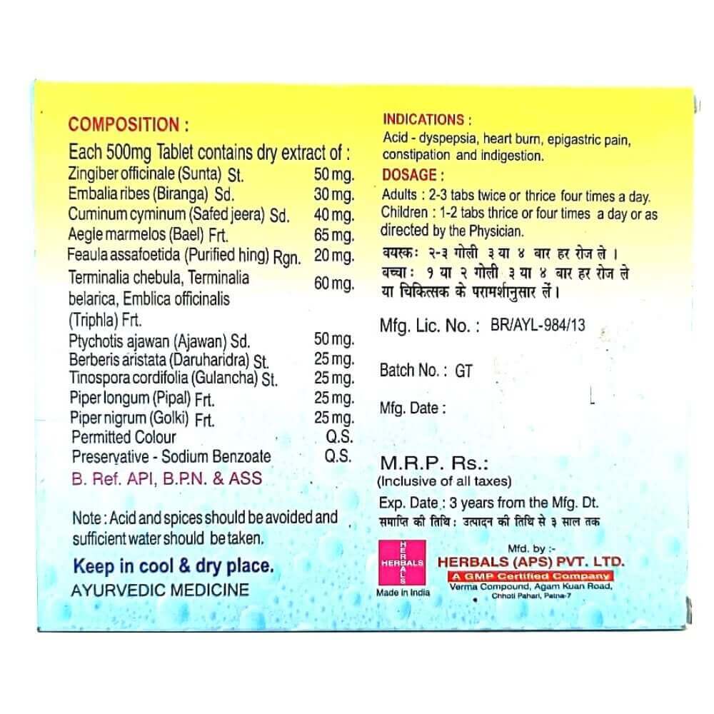Gastodin 60 Tablet (pack of 3) & Health aim capsule