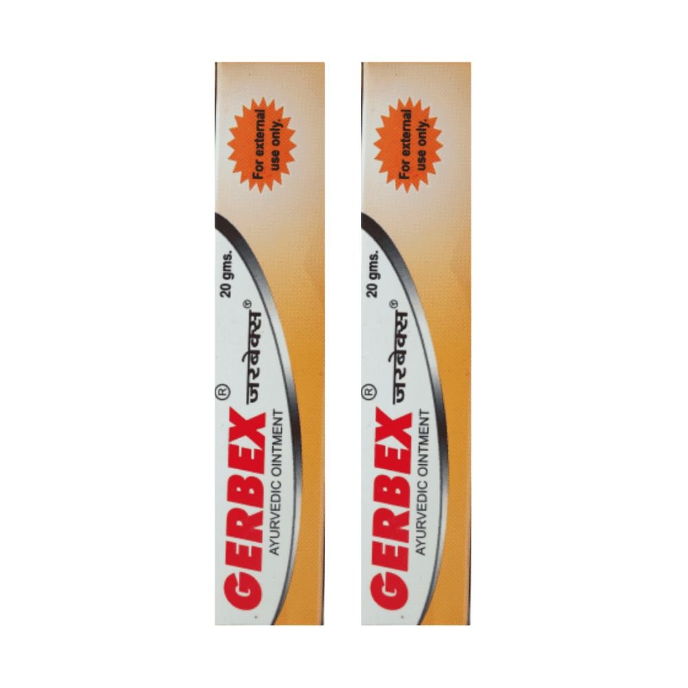 GERBEX Ointment 20gms.(PACK OF 8)