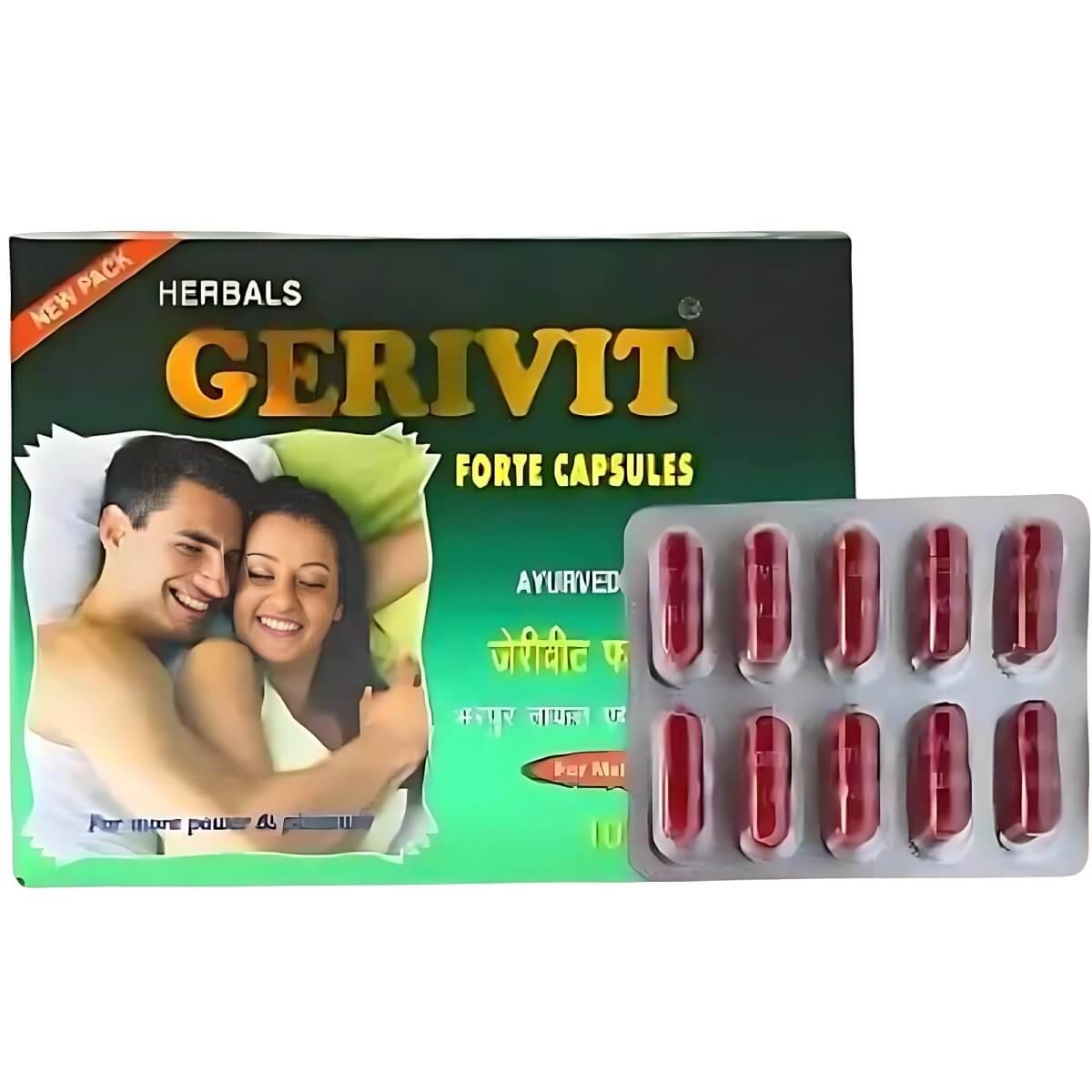 Gerivit Fort Capsule&Sonu Gold Capsule Premature Ejaculation Medicine