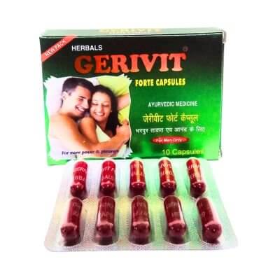 Gerivit Forte capsule & Dhat Sakti capsule (combo pack)