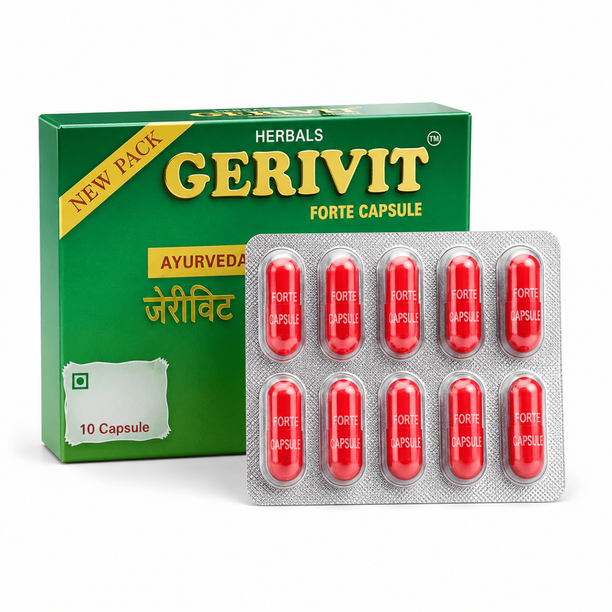 Gerivit Forte + Pure Shilajit Men's Wellness Combo