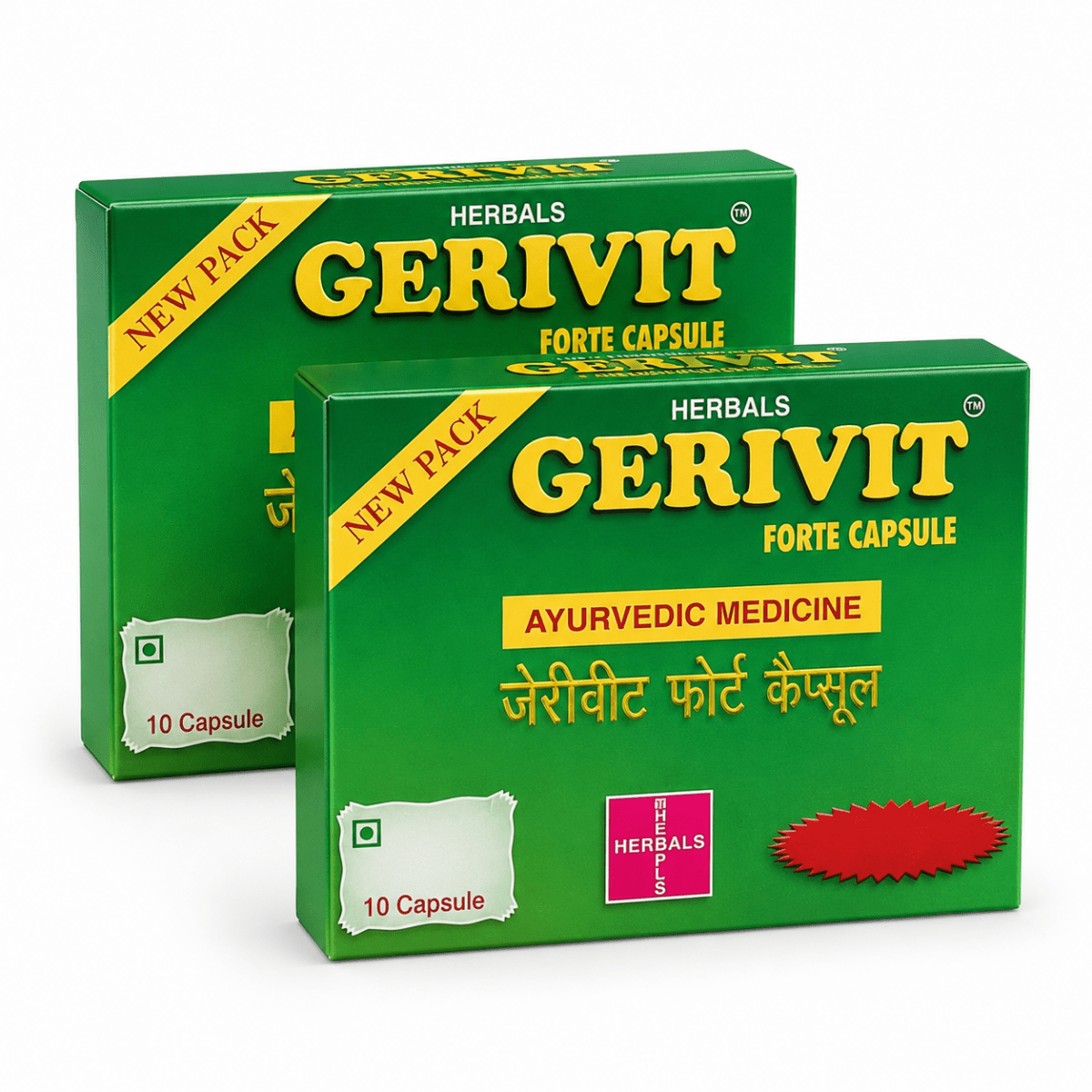Gerivit Forte + Pure Shilajit Men's Wellness Combo