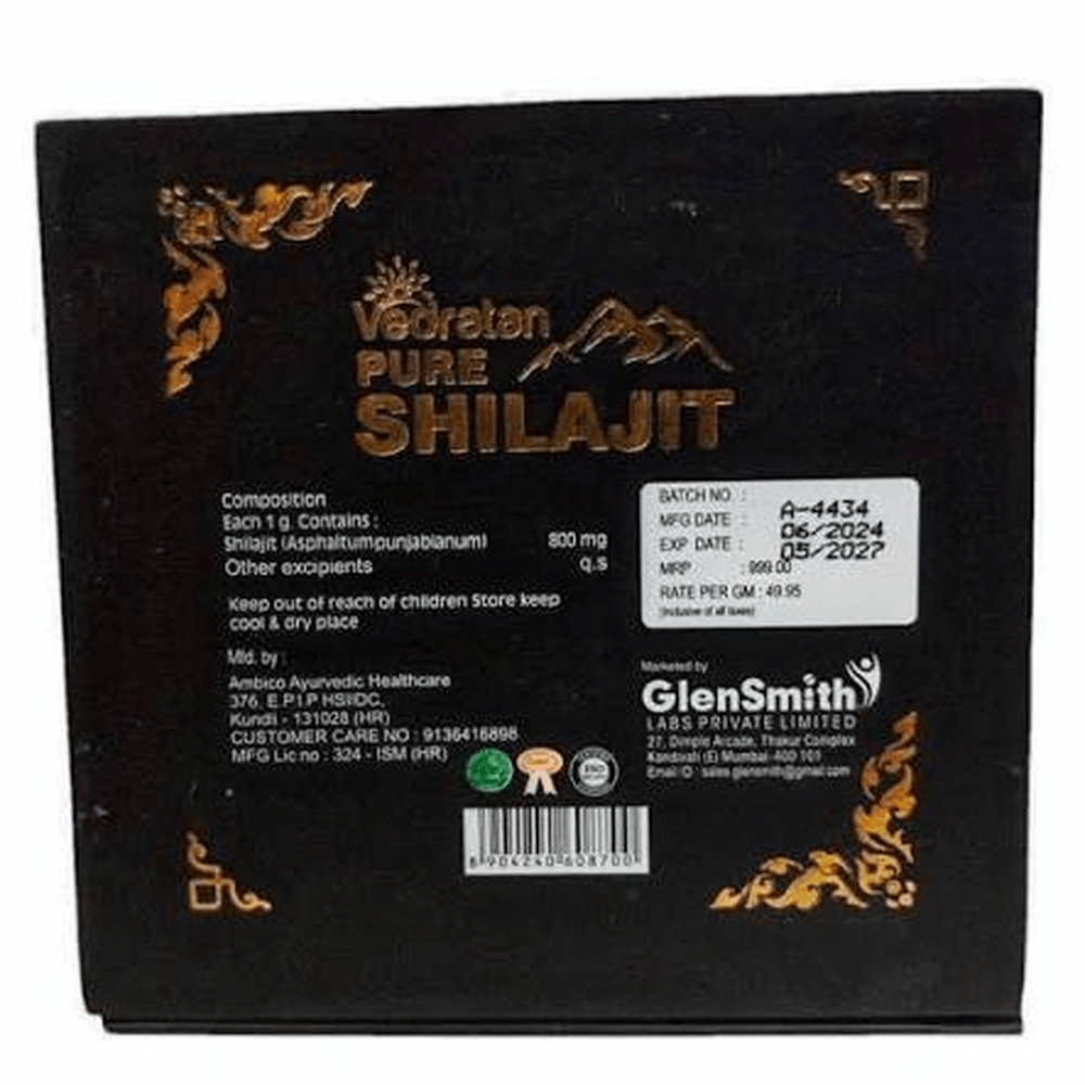 Gerivit Forte + Pure Shilajit Men's Wellness Combo