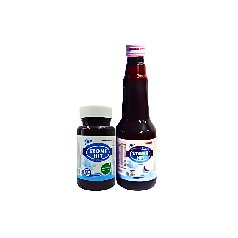 Gita Ayurvedic stone hit capsule & syrup remove  stone (pack of 2)