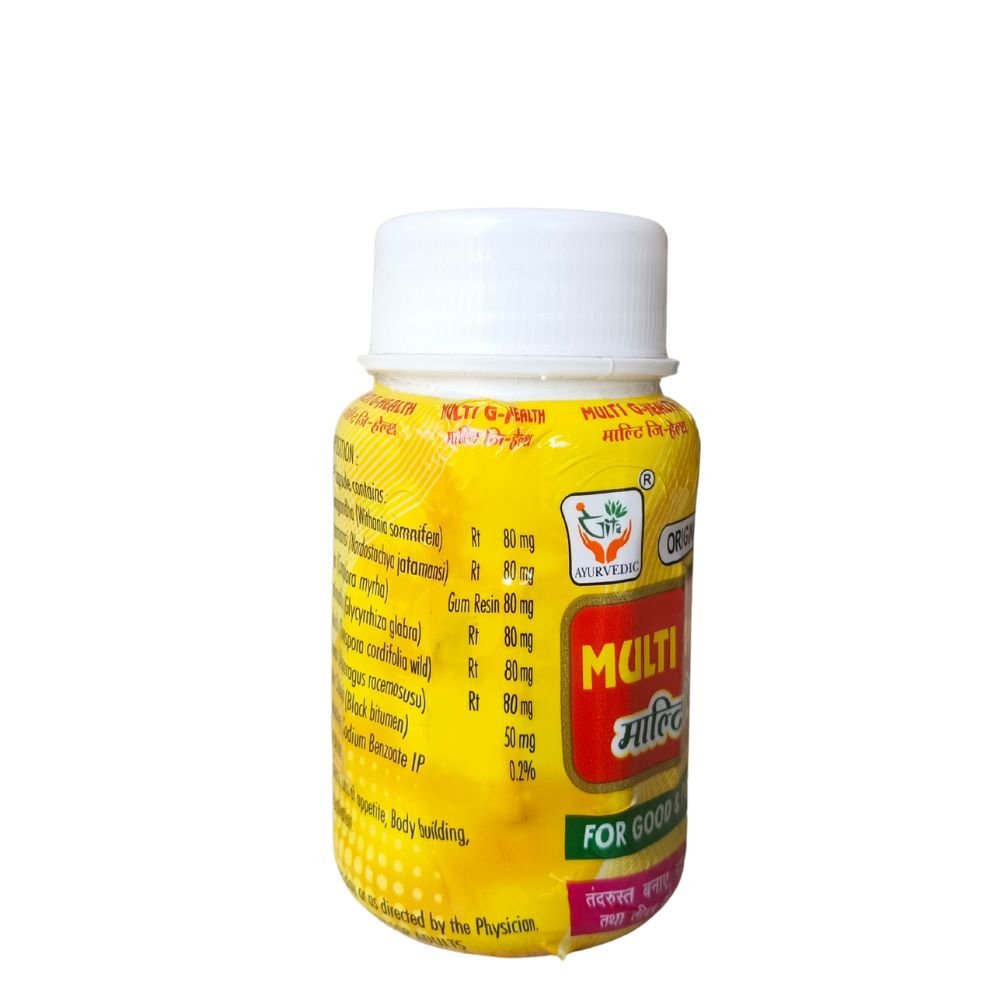 GITA AYURVEDIC MULTI G - HEALTH 30 CAPSULES (PACK OF 2)